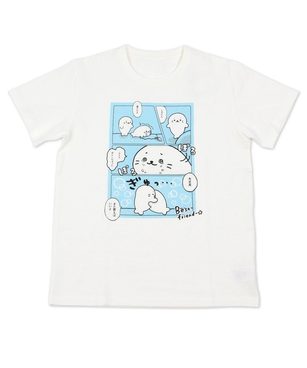 しろたん Tシャツ 半袖 ベストフレンド柄 白色 ユニセックス Mother Garden 通販 雑貨とペット用品の通販サイト マザーガーデン ペットパラダイス