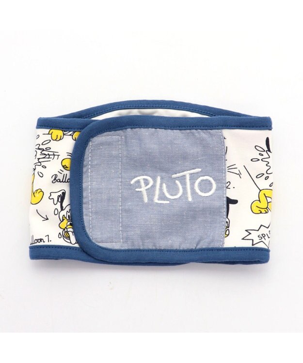 PET PARADISE 犬服 犬用品 ペットグッズ ペットウェア ペットパラダイス  ディズニー プルート マナーベルト【小型犬】 | 男の子 ペットウエア ドッグウエア 抗菌 防臭 マーキング 防止おもらし おしゃれ かわいい トイレ用品 マナーバンド マーキング防止 介護用品 水色