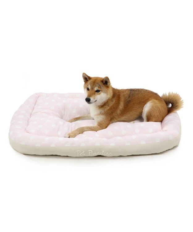 ペットパラダイス クール カドラー ベッド 四角l 100cm 白 Pet Paradise 通販 雑貨とペット用品の通販サイト マザーガーデン ペットパラダイス
