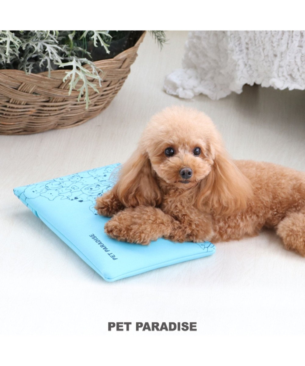 PET PARADISE ペットパラダイス やわらか アイス枕 水色