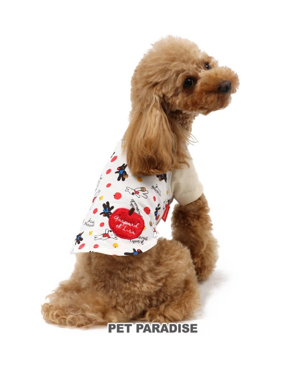 2 18 2 27限定最大10 Off対象 リサとガスパール りんご Tシャツ 超小型 小型犬 Pet Paradise 通販 雑貨とペット用品の通販サイト マザーガーデン ペットパラダイス