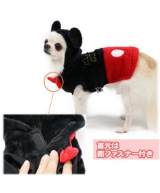 PET PARADISE ディズニー ミッキーマウス ロゴ柄 なりきりミッキー 〔小型犬〕