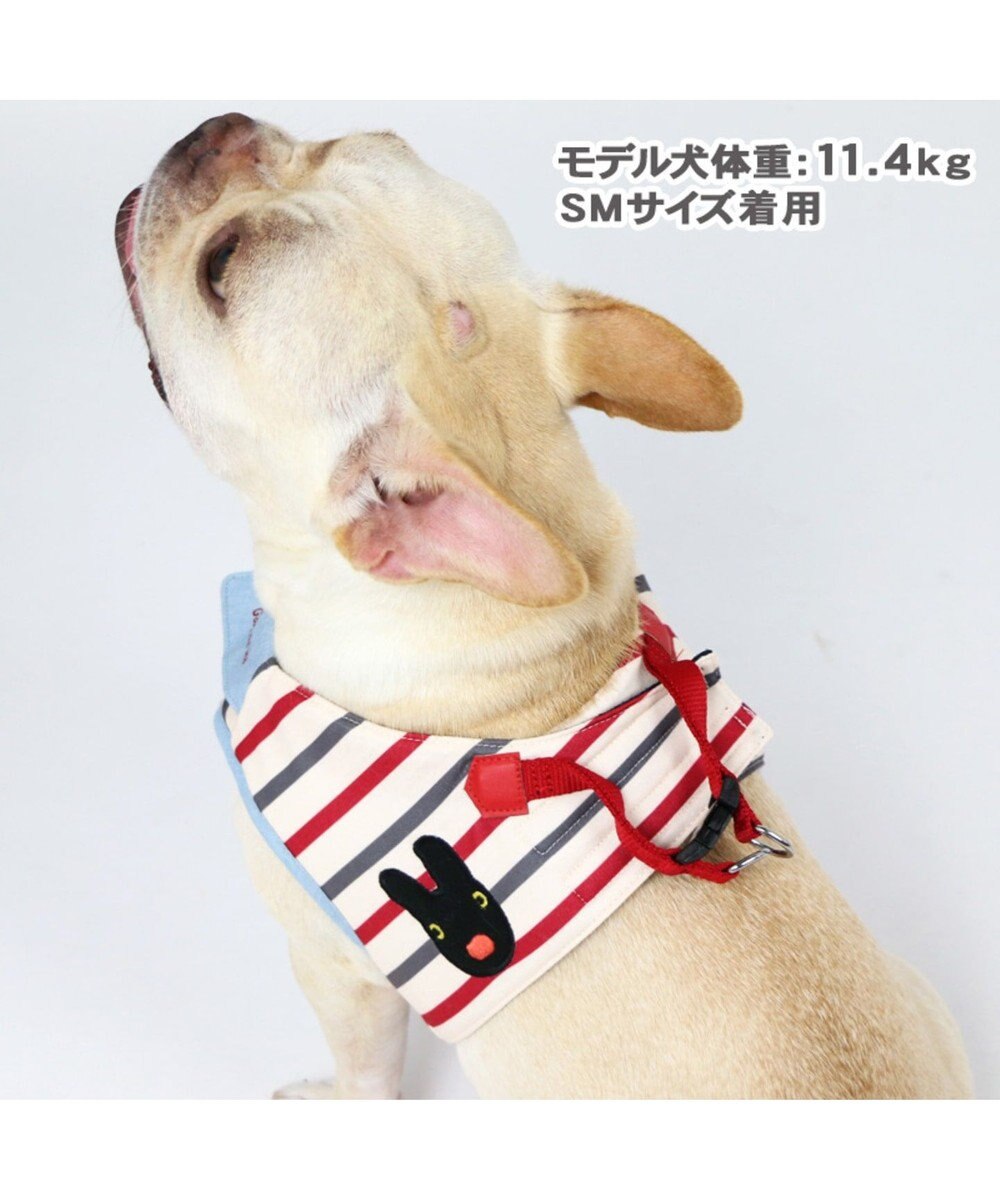 犬用品 ペットグッズ お散歩 ペットパラダイス 犬 ハーネス リサとガスパール ３ｓ ボーダー ベストハーネス 小型犬 おさんぽ おでかけ お出掛け おしゃれ オシャレ かわいい キャラクター Pet Paradise 通販 雑貨とペット用品の通販サイト マザーガーデン