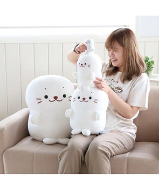 しろたん お座り マスコット 20cm / Mother garden | 【通販】雑貨とペット用品の通販サイト | マザーガーデン＆ペットパラダイス