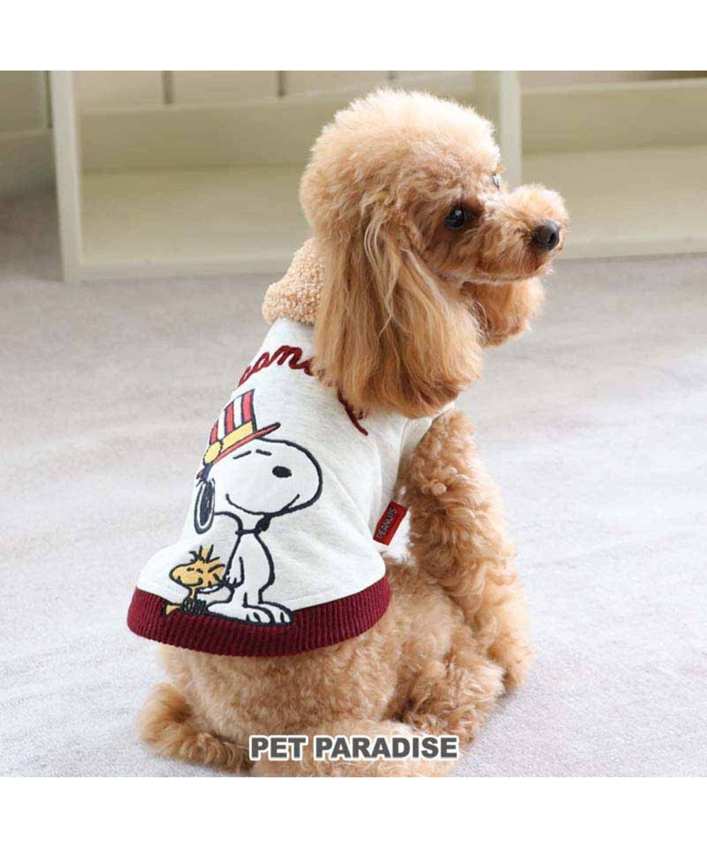PET PARADISE スヌーピー アニバーサリー トレーナー 白 〔超小型・小型犬〕 白~オフホワイト