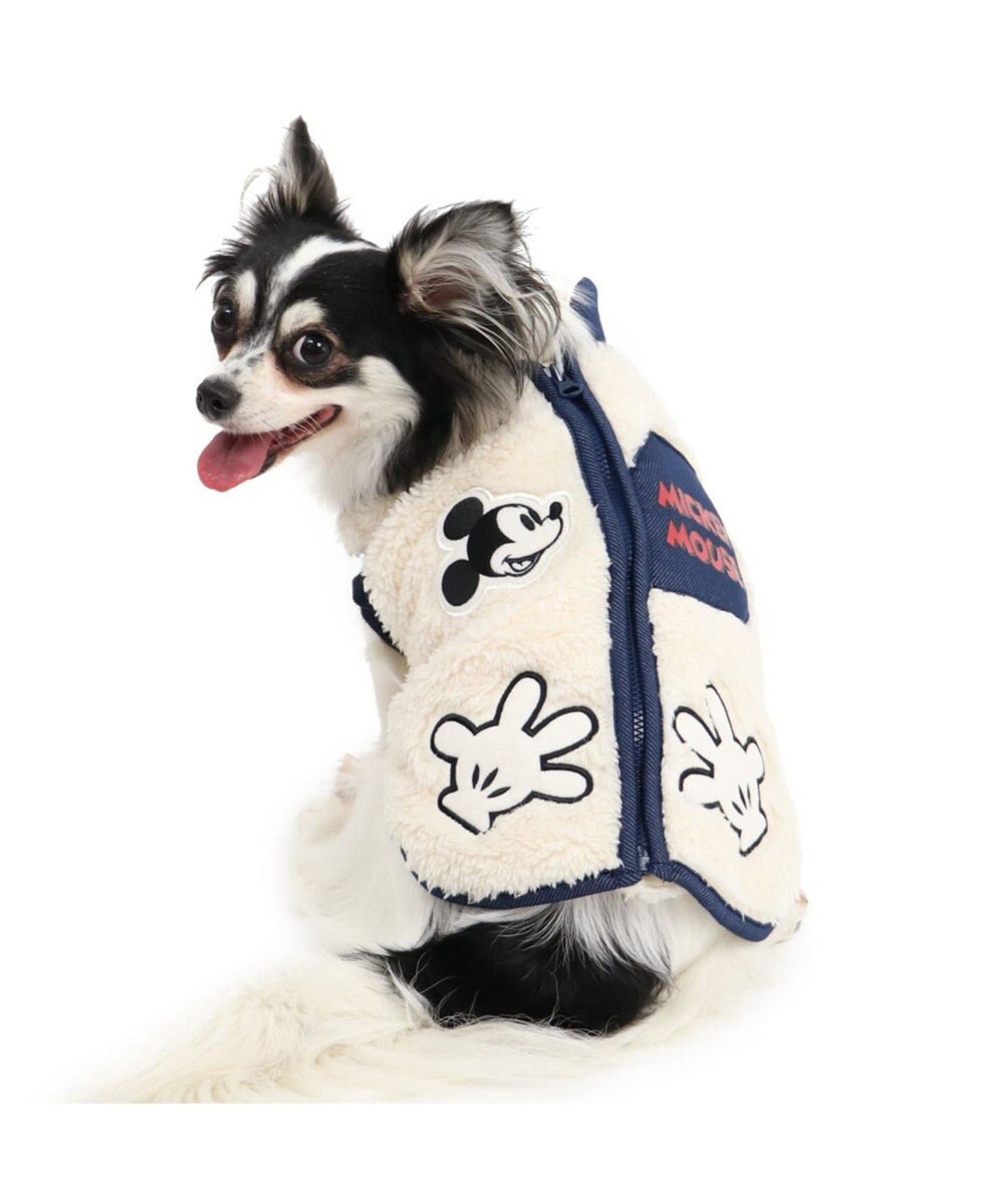 ディズニー ミッキーマウス ボタン目背開き ジップベスト 小型犬 Pet Paradise 通販 雑貨とペット用品の通販サイト マザーガーデン ペットパラダイス