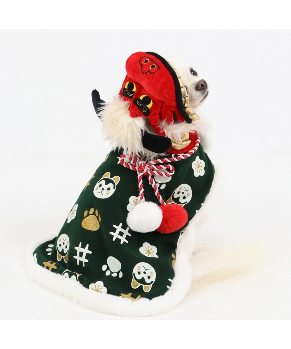 PET PARADISE ペットパラダイス 獅子舞 コート 緑 〔超小型・小型犬〕 緑