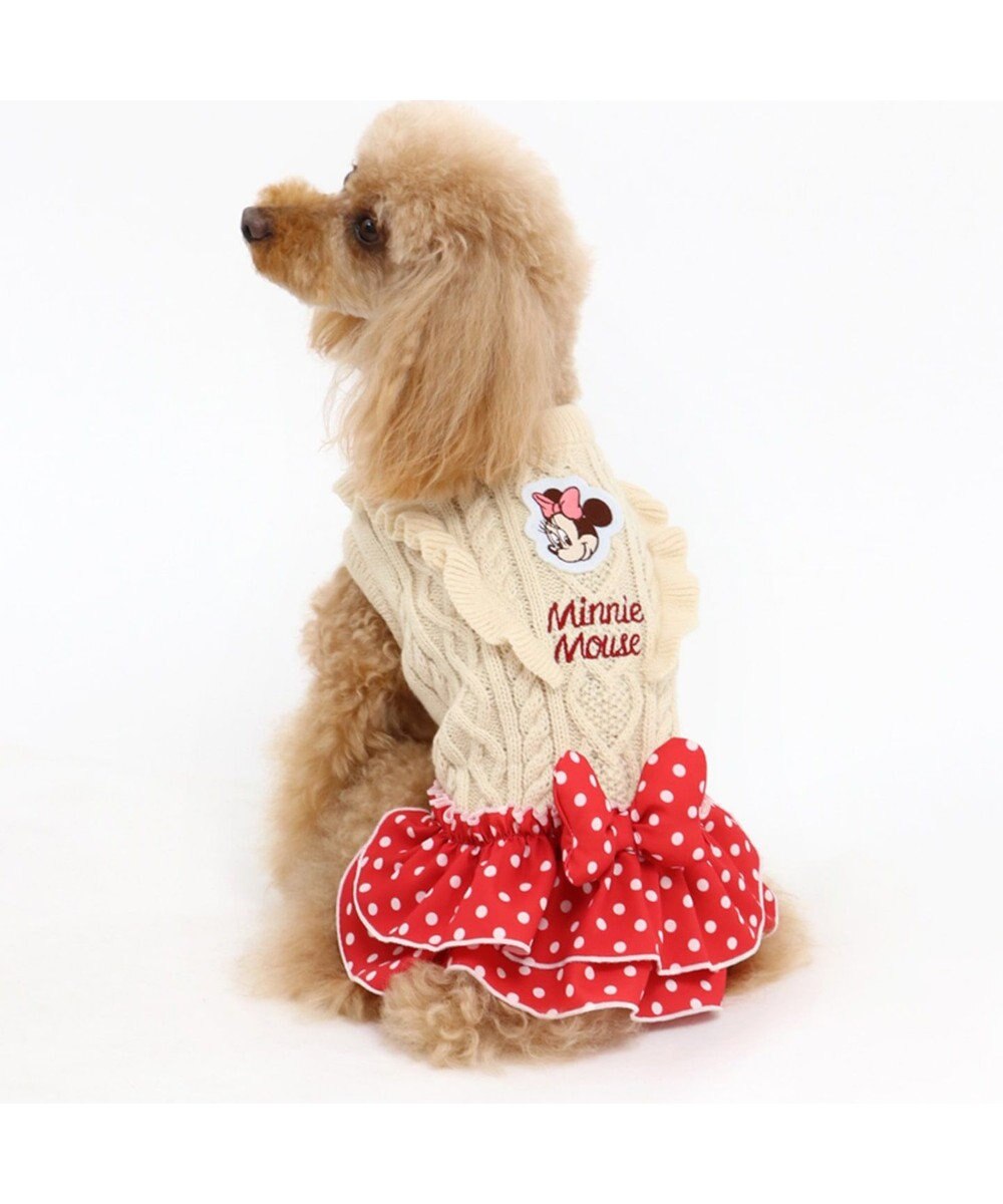 ディズニー ミニーマウス ドット スカート付きニット 小型犬 Pet Paradise 通販 雑貨とペット用品の通販サイト マザーガーデン ペットパラダイス