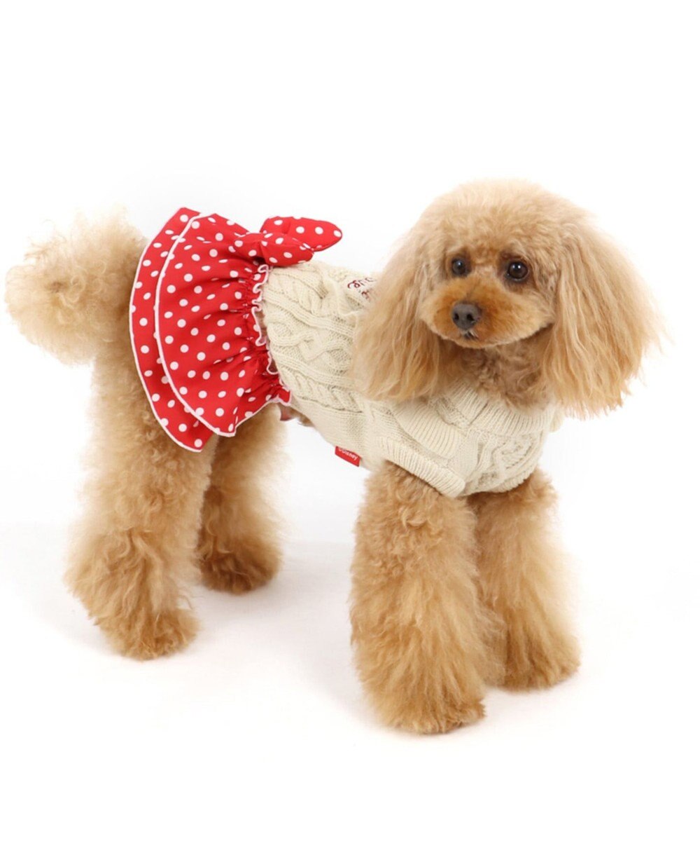 ディズニー ミニーマウス ドット スカート付きニット 小型犬 Pet Paradise 通販 雑貨とペット用品の通販サイト マザーガーデン ペットパラダイス