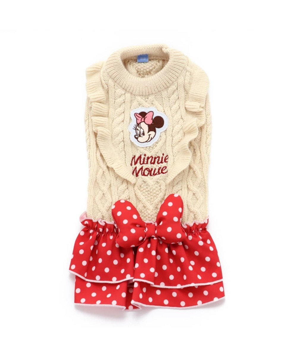 ディズニー ミニーマウス ドット スカート付きニット 小型犬 Pet Paradise 通販 雑貨とペット用品の通販サイト マザーガーデン ペットパラダイス