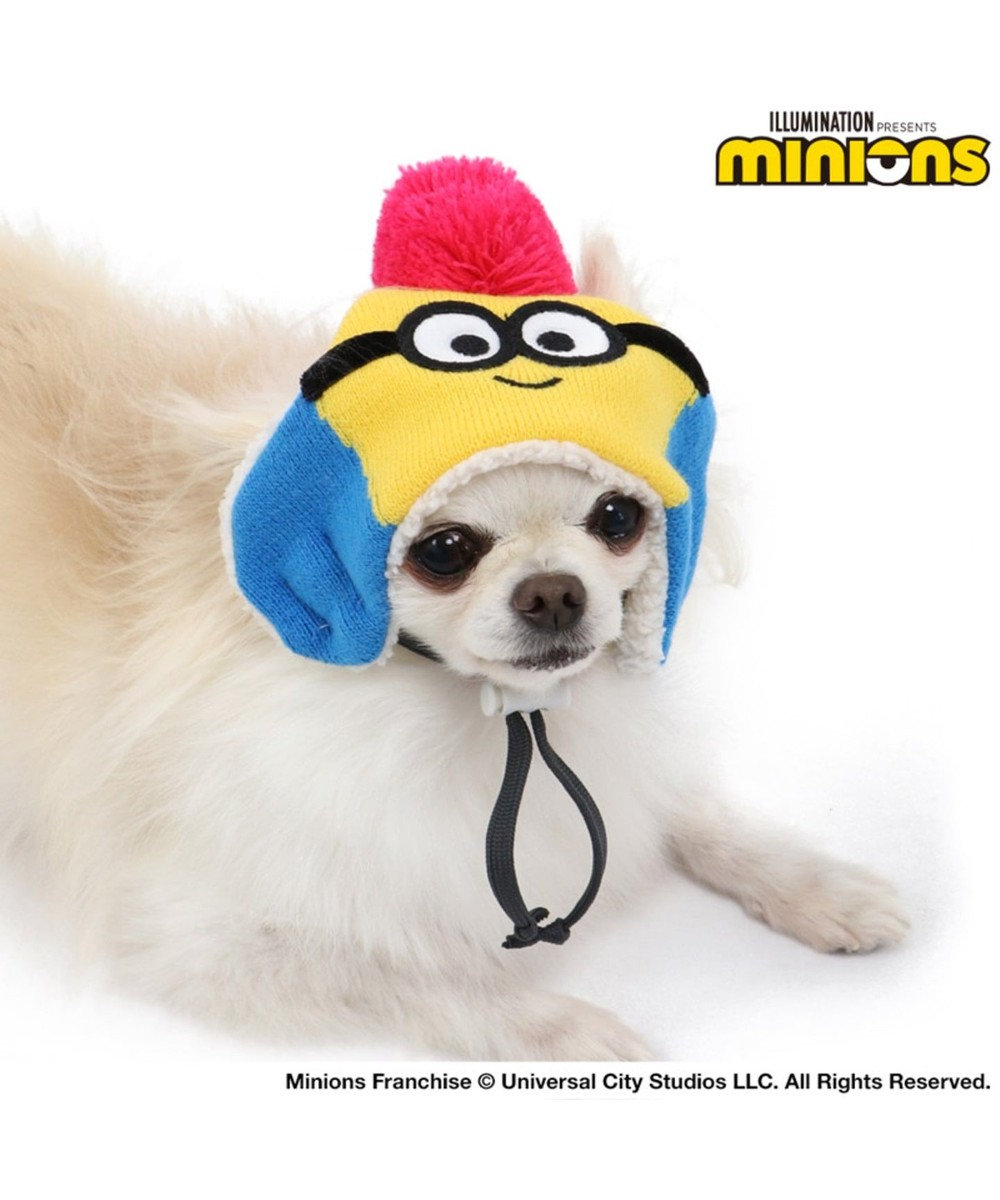ミニオン ニット帽子ボブ Ss S 小型犬 Pet Paradise 通販 雑貨とペット用品の通販サイト マザーガーデン ペットパラダイス