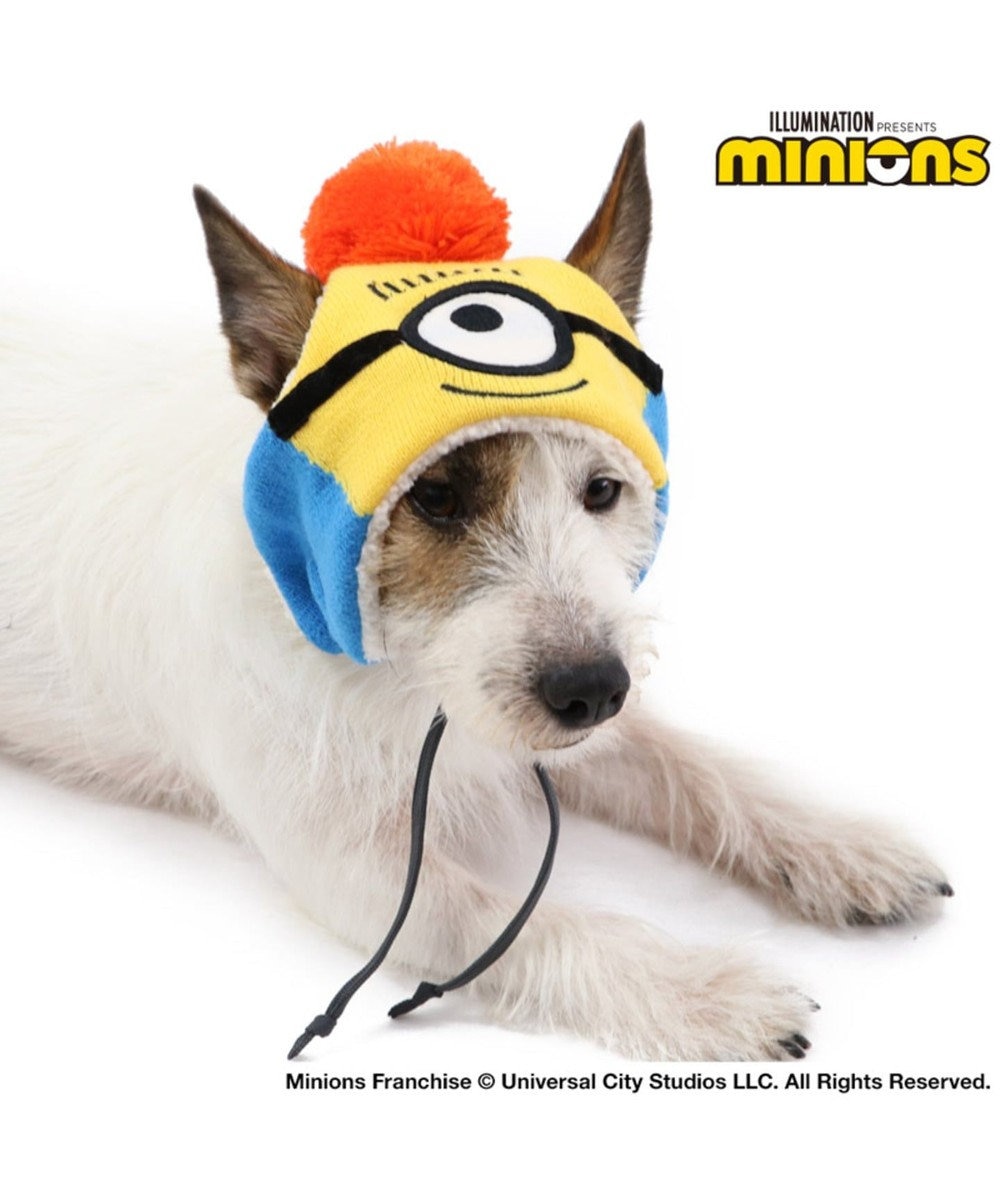 ミニオン ニット帽子カール SS~S〔小型犬〕 / PET PARADISE | 【通販】雑貨とペット用品の通販サイト |  マザーガーデン＆ペットパラダイス