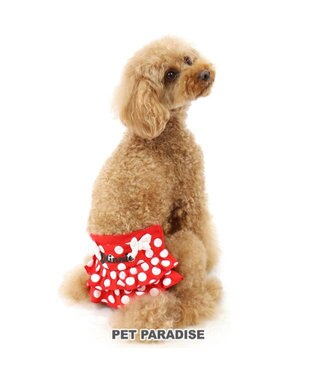 PET PARADISE ディズニー ミニーマウス サニタリーパンツ　ドット柄 ペットS