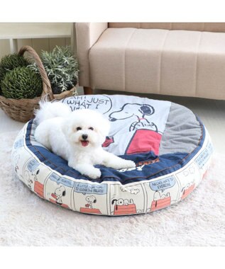 犬用品 ペットグッズ ベッド ベット ペットパラダイス ペット ベッド スヌーピー ８０ ｓ クッション 90cm 猫 ハウス介護 おしゃれ かわいい ふわふわ 通年 夏 秋 冬 クッション ソファ カドラー あごのせ キャラクター Pet Paradise 通販 雑貨とペット用品の通販