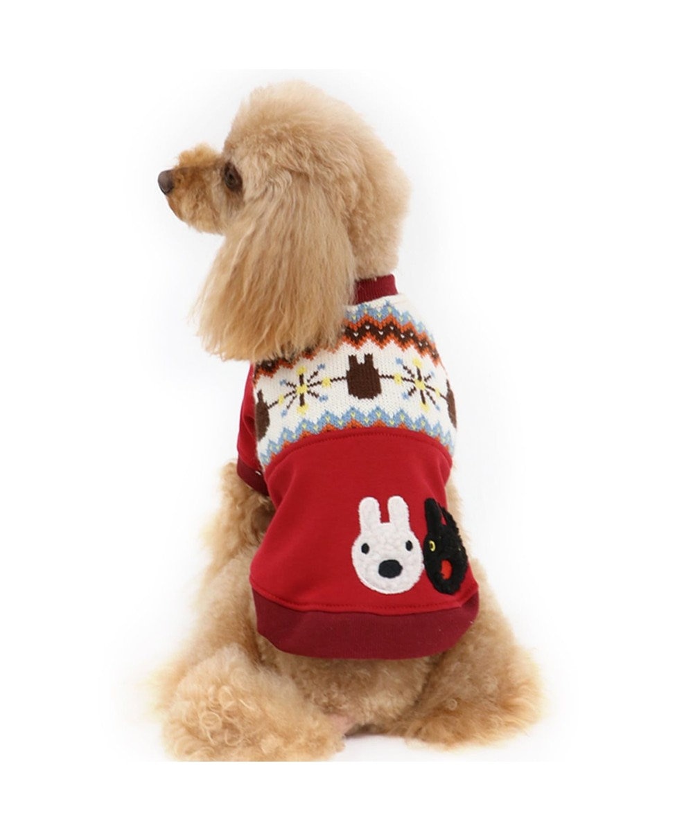 リサとガスパール ニット切替トレーナー 超小型 小型犬 Pet Paradise 通販 雑貨とペット用品の通販サイト マザーガーデン ペットパラダイス