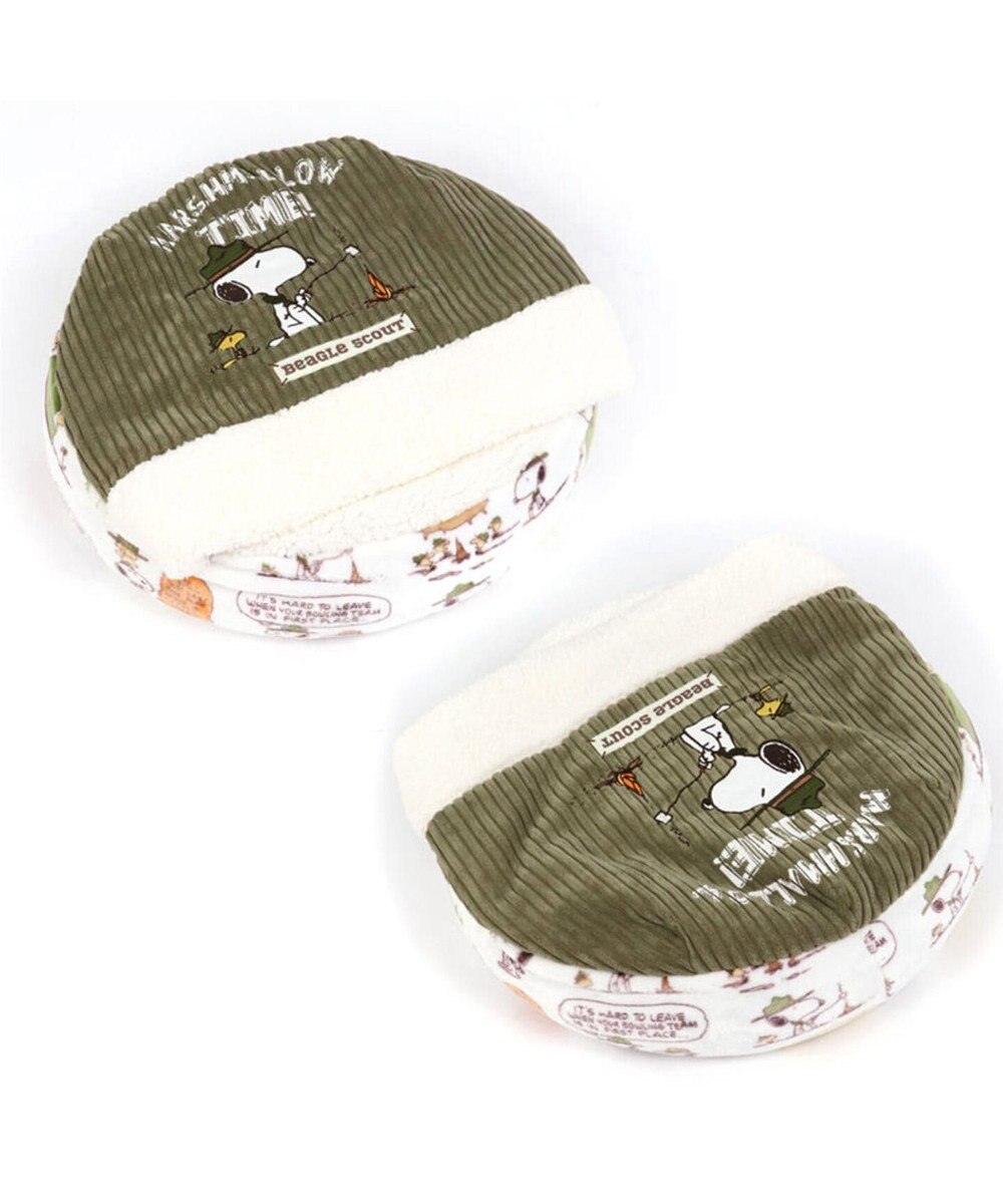 犬用品 ペットグッズ ベッド ベット ペットパラダイス ペット ベッド 遠赤外線 スヌーピー 丸型 寝袋 60cm ビーグル スカウト柄 暖かい あったか 保温 防寒 防寒対策 秋 冬 もこもこ ふわふわ 介護 おしゃれ かわいい キャラクター Pet Paradise 通販 雑貨と