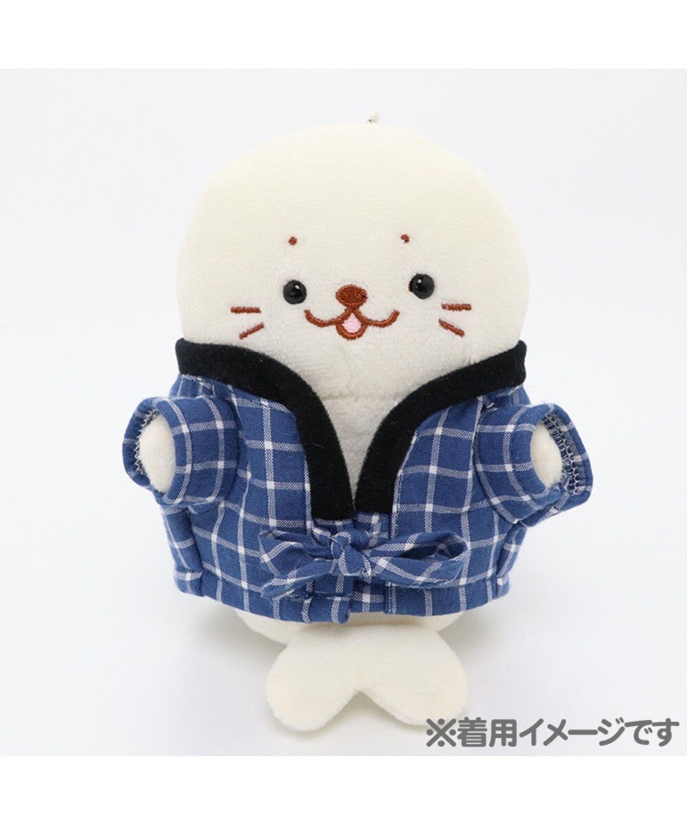 しろたん ついてきちゃうしろたん 専用服 《青はんてん》, 青, 0