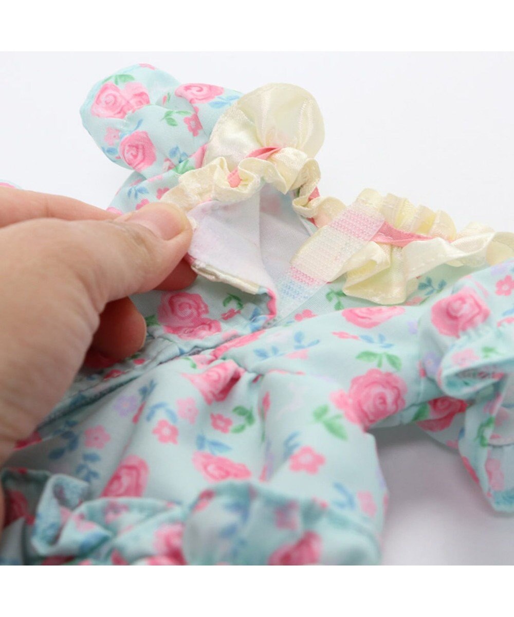 うさもも マスコット用きせかえ服S 《ローズガーデンワンピ