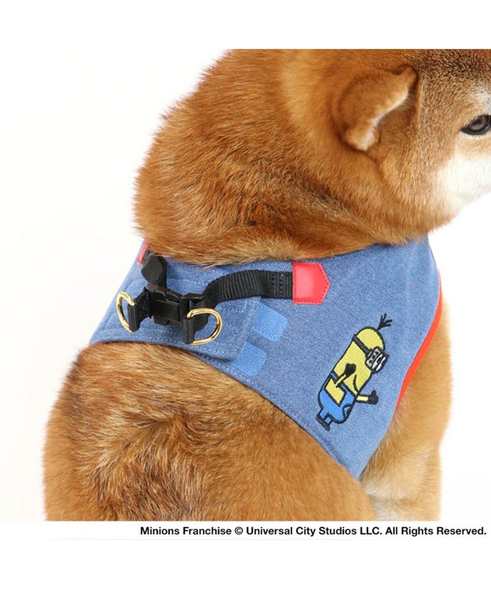 PET PARADISE 【訳あり・SALE・アウトレット・返品交換不可】ミニオン ベスト ハーネス SM 〔中型犬〕 