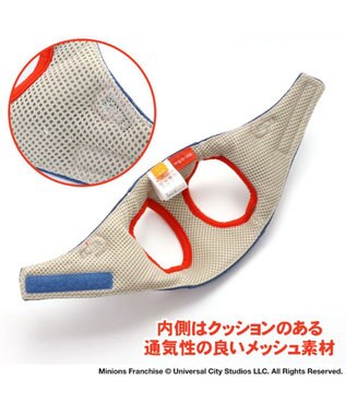 PET PARADISE 【訳あり・SALE・アウトレット・返品交換不可】ミニオン ベスト ハーネス SM 〔中型犬〕 青