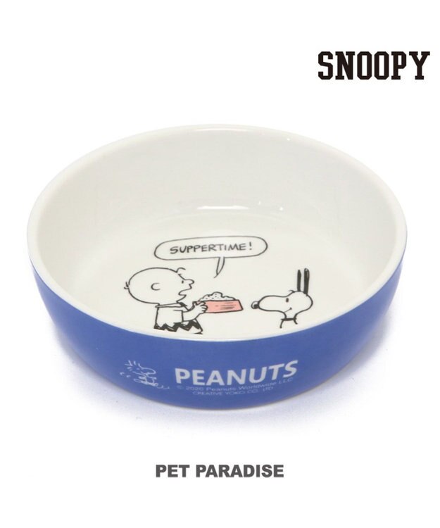 スヌーピー フードボウル 犬 フードスタンド陶器 えさ皿 愛犬用食器 / PET PARADISE | 【通販】雑貨とペット用品の通販サイト |  マザーガーデン＆ペットパラダイス