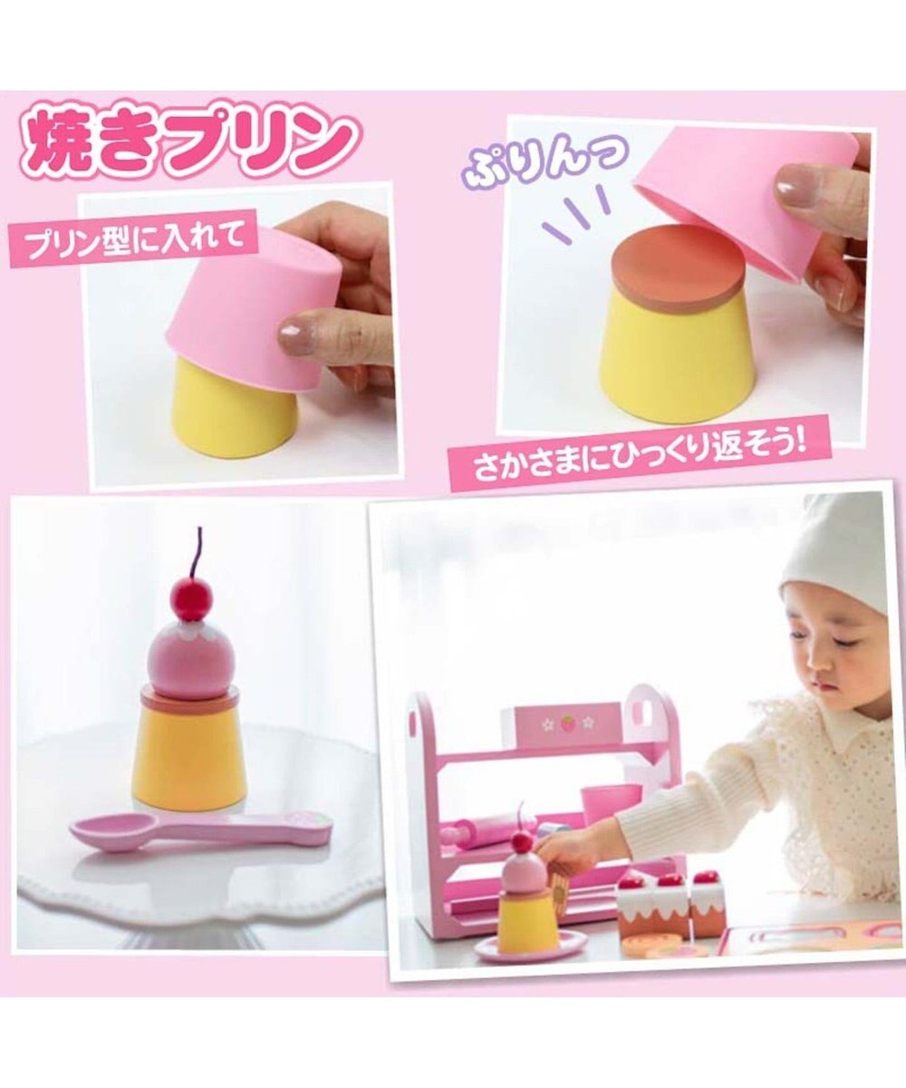 Mother garden マザーガーデン 木のおままごと  《いちごの焼き菓子セット》 