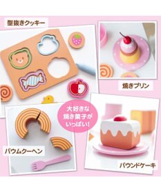 Mother garden マザーガーデン 木のおままごと  《いちごの焼き菓子セット》