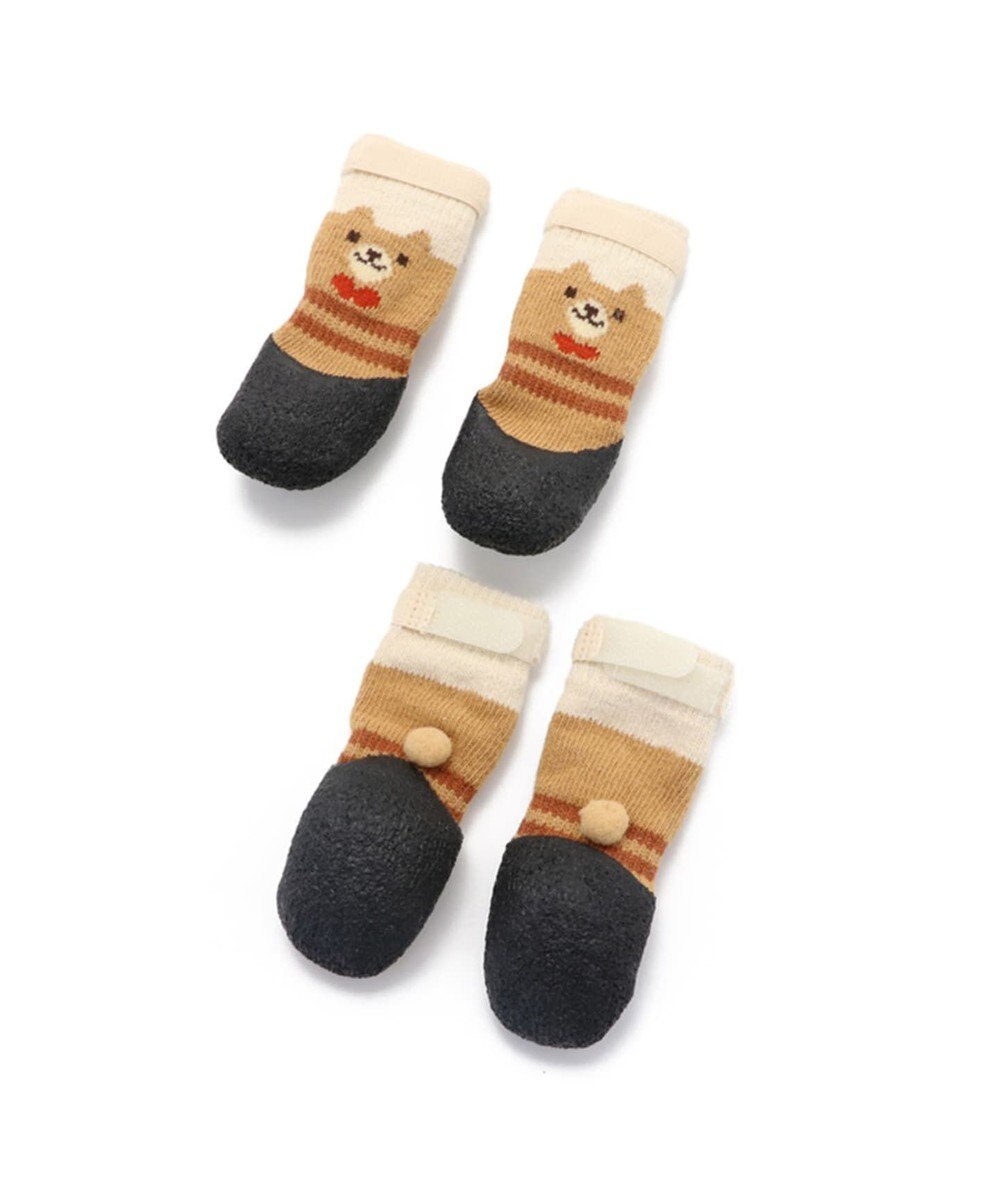 PET PARADISE ペットパラダイス くま フィットシューズ ペットS〔超・小型犬〕 