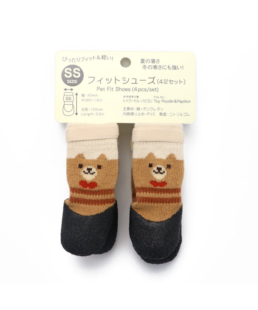 PET PARADISE ペットパラダイス くま フィットシューズ ペットSM〔中型犬〕 