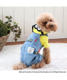 PET PARADISE 【訳あり・SALE・アウトレット・返品不可】ミニオン デニム オーバーオール 〔超小型・小型犬〕