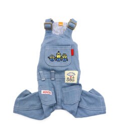 PET PARADISE 【訳あり・SALE・アウトレット・返品不可】ミニオン デニム オーバーオール 〔超小型・小型犬〕