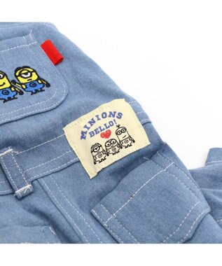 PET PARADISE 【訳あり・SALE・アウトレット・返品不可】ミニオン デニム オーバーオール 〔超小型・小型犬〕 青