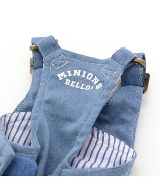 PET PARADISE 【訳あり・SALE・アウトレット・返品不可】ミニオン デニム オーバーオール 〔超小型・小型犬〕 青