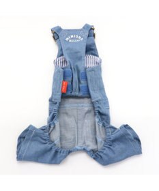 PET PARADISE 【訳あり・SALE・アウトレット・返品不可】ミニオン デニム オーバーオール 〔中型犬〕