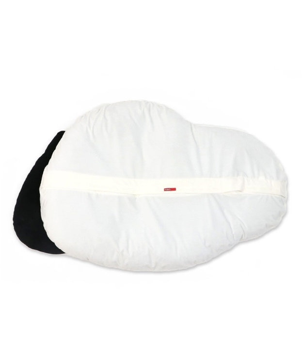 PET PARADISE   犬用品 ペットグッズ ベッド ベット ペットパラダイス スヌーピー フェイス クッション (100×69cm) |  犬 猫 ベッド マット 小型犬 介護 おしゃれ かわいい ふわふわ あごのせ 白~オフホワイト