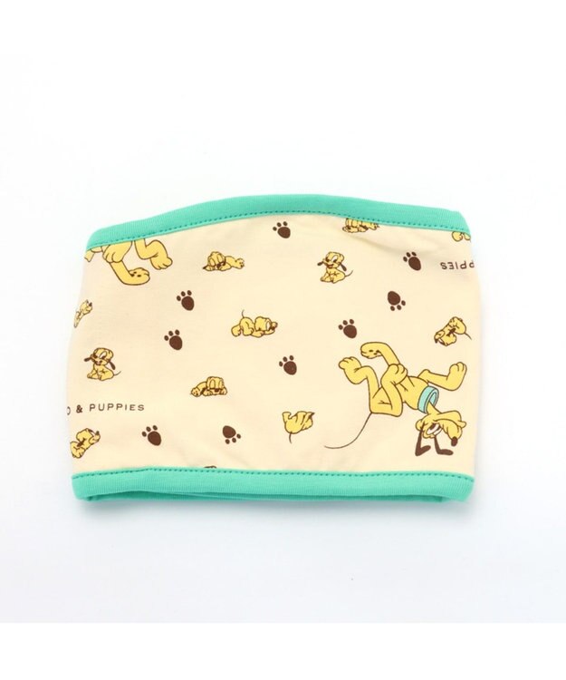 PET PARADISE ディズニー プルート＆パピー マナーベルト 〔超小型・小型犬〕 黄緑