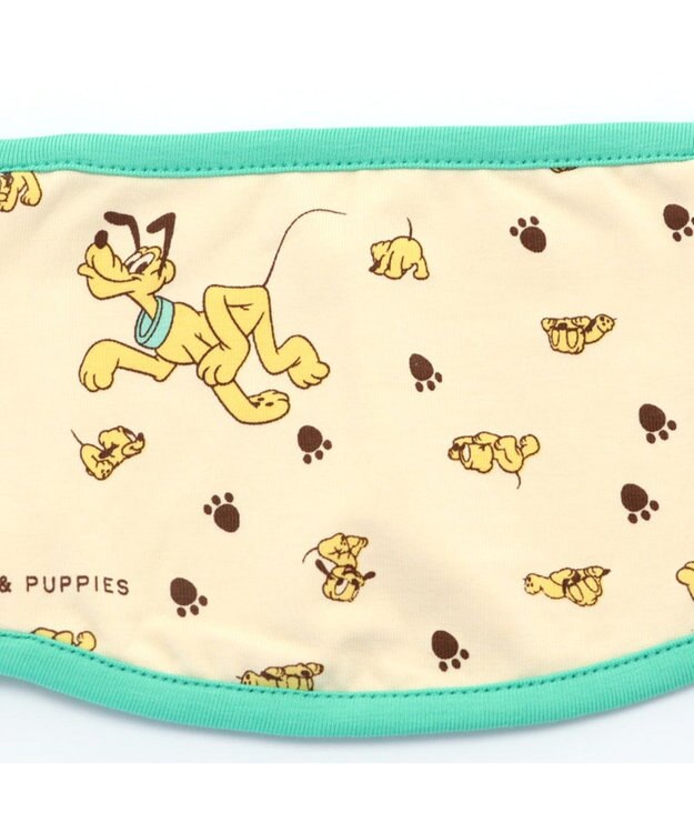 PET PARADISE ディズニー プルート＆パピー マナーベルト 〔超小型・小型犬〕 黄緑