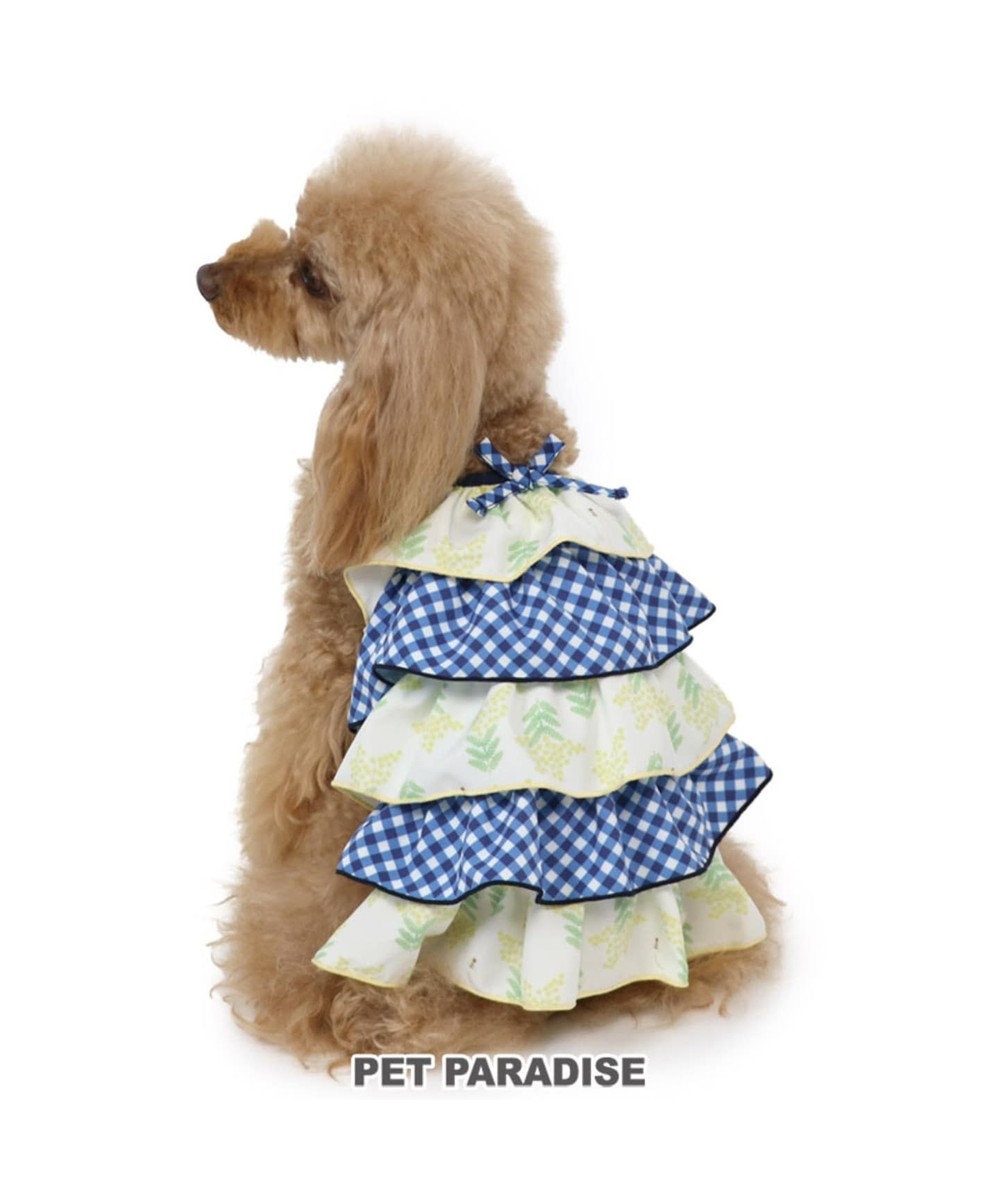PET PARADISE ペットパラダイス フリル ワンピース ミモザ 〔超小型・小型犬〕 黄