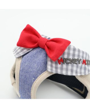 PET PARADISE ミッキーマウス  ベストハーネス 【SS】アイコン柄 小型犬 グレー