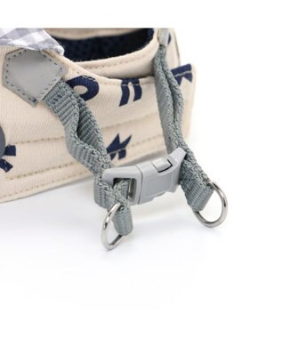 PET PARADISE ミッキーマウス アイコン柄 ベストハーネス S 〔小型犬〕 グレー