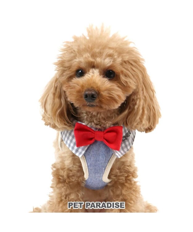 PET PARADISE ミッキーマウス アイコン柄 ベストハーネス S 〔小型犬〕 グレー