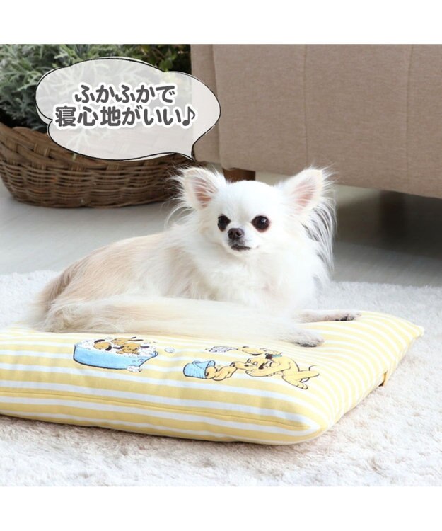 PET PARADISE ディズニー プルート 洗える やさしいマット(50×40cm) 黄