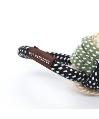 PET PARADISE ペットパラダイス 引っ張りボール トイ カーキ カーキ