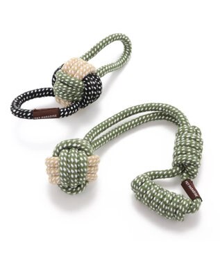 PET PARADISE ペットパラダイス 引っ張りボール トイ カーキ カーキ