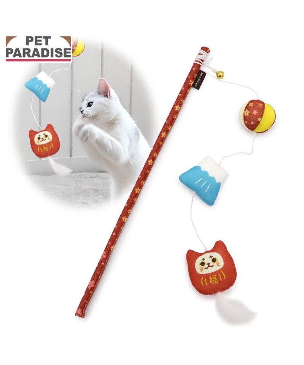 猫 おもちゃ 猫じゃらし ぽんぽん 羽 / PET PARADISE | 【通販】雑貨と