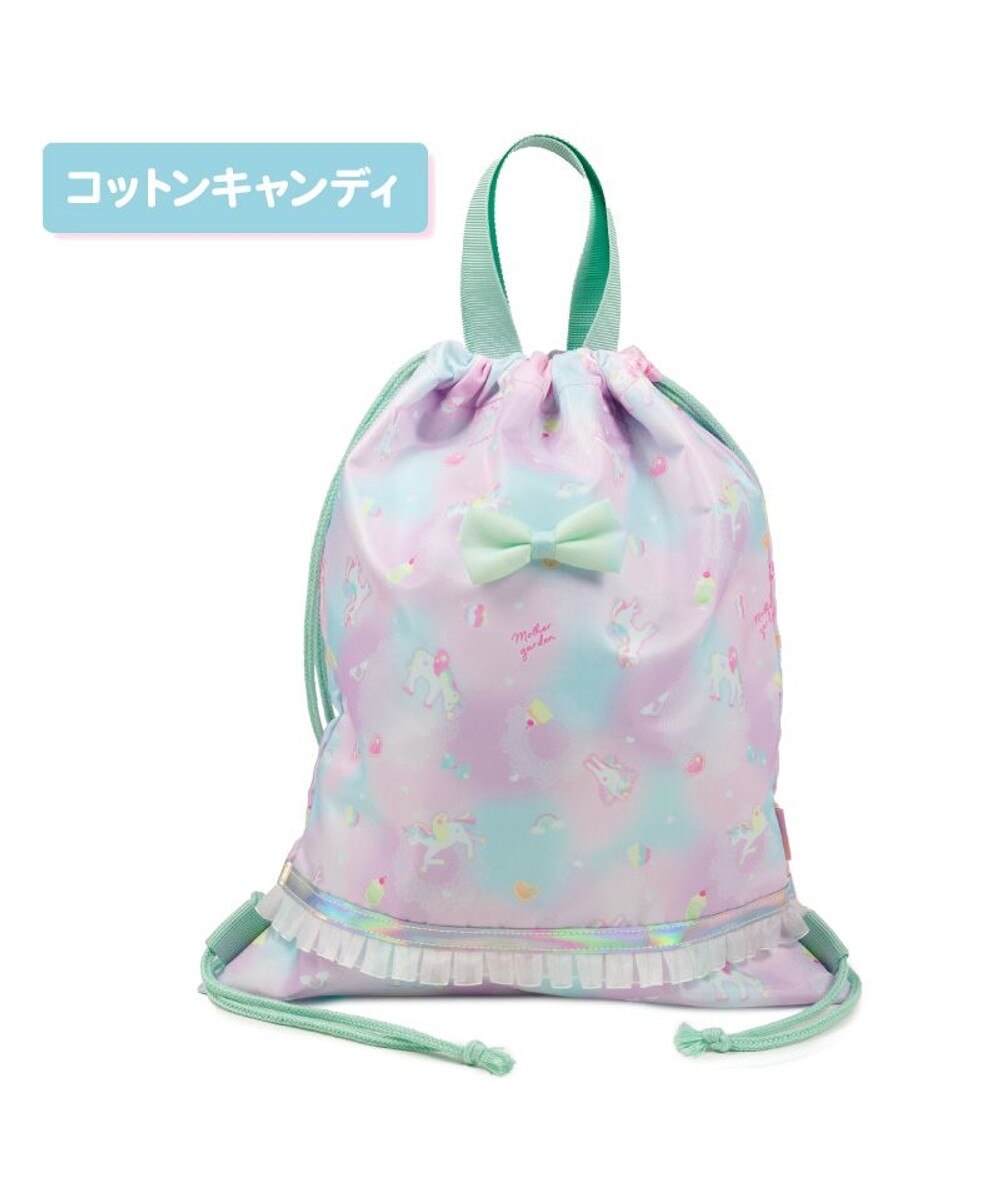 マザーガーデン 野いちご 巾着 《スケッチ柄》 Sサイズ 20cm×27cm