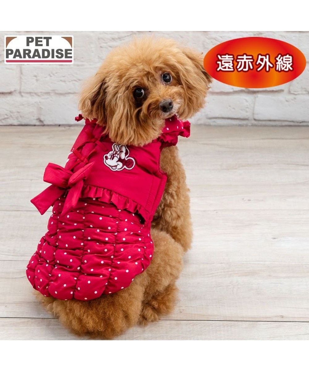 ディズニー ミニーマウス ベストハーネス《水玉柄》S 小型犬 / PET