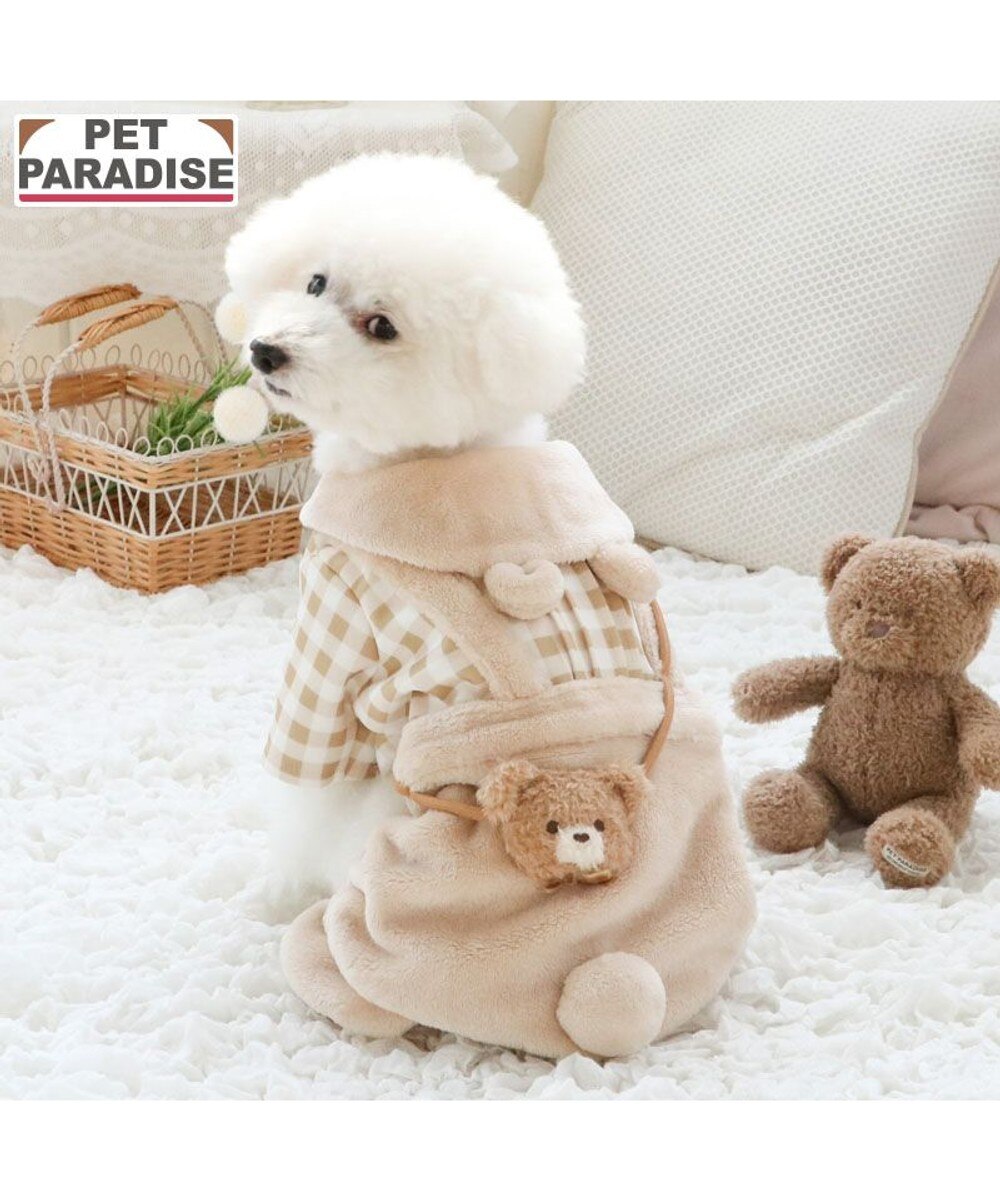 ペットパラダイス くまちゃん アウターハーネス キルト 小型犬 / PET