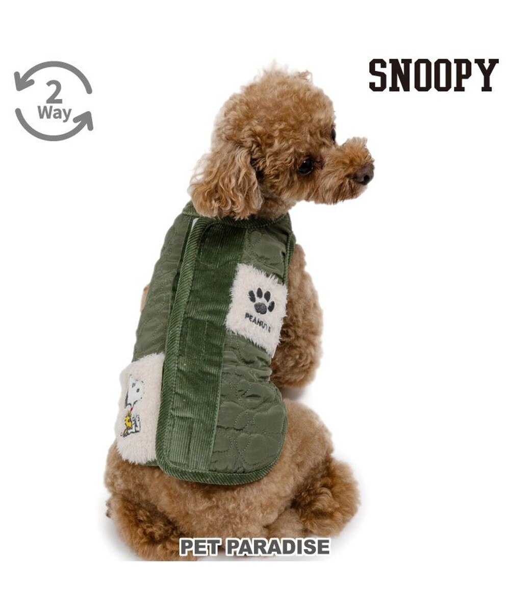 スヌーピー 遠赤外線 フライングエース 綿入りエアオール 小型犬 / PET