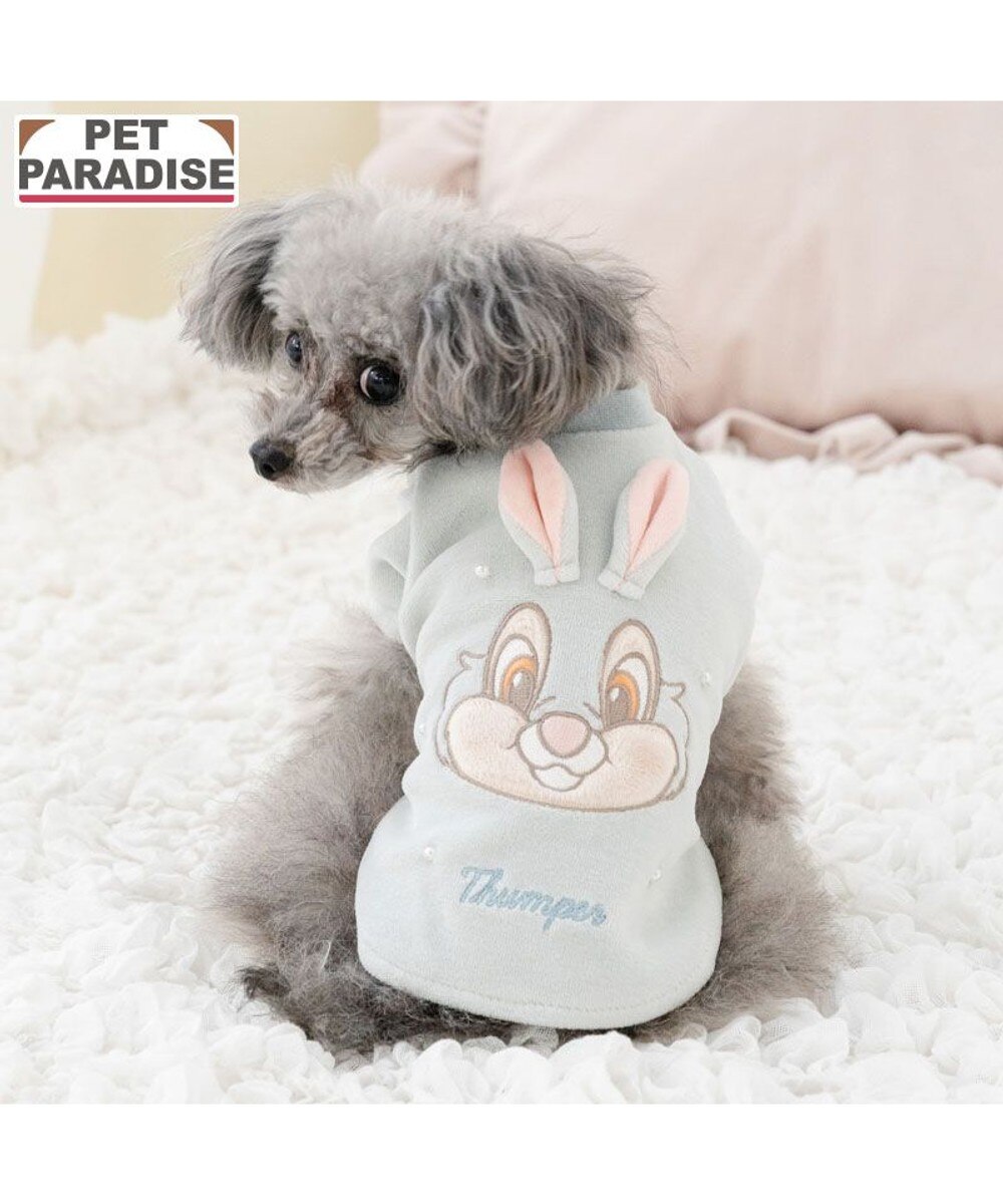犬服 SS わんこの普段着　バンビ ディズニー バンビ ミスバニー ベロア Tシャツ 小型犬 / PET PARADISE